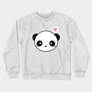 Kawaii Cute Panda Crewneck Sweatshirt